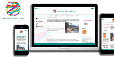 Gringa Consulting Responsive Web Design
